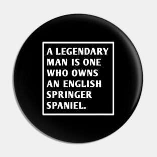 English Springer spaniel Pin