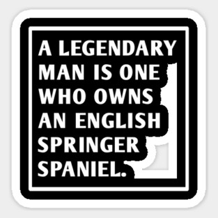 English Springer spaniel Sticker