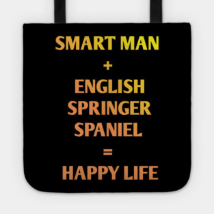 English Springer spaniel Tote
