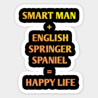 English Springer spaniel Sticker