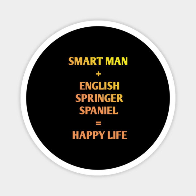 English Springer spaniel Magnet by BlackMeme94