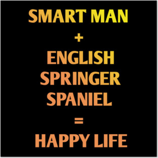 English Springer spaniel Posters and Art