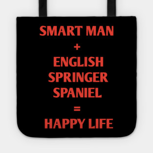 English Springer spaniel Tote