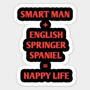 English Springer spaniel Sticker