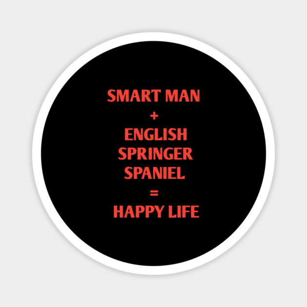 English Springer spaniel Magnet by BlackMeme94