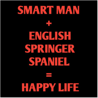 English Springer spaniel Posters and Art