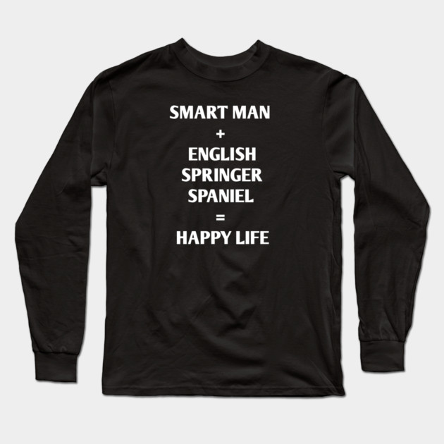 English Springer spaniel Long Sleeve T-Shirt by BlackMeme94