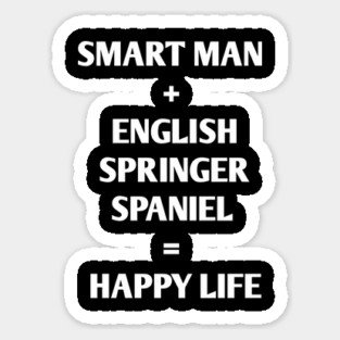 English Springer spaniel Sticker
