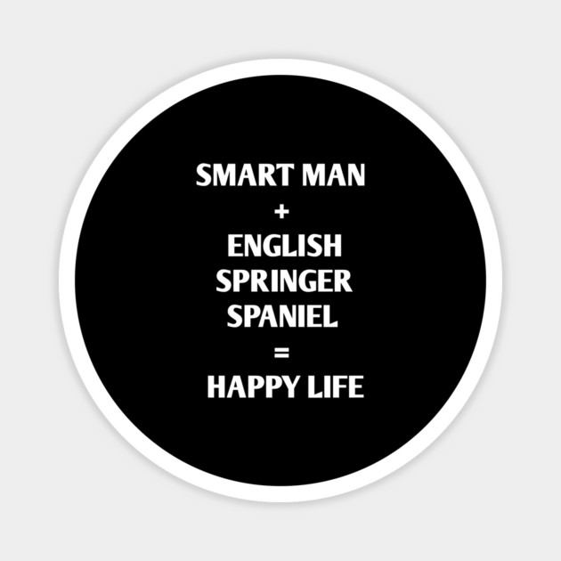 English Springer spaniel Magnet by BlackMeme94