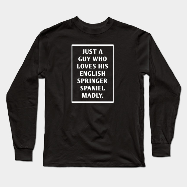 English Springer spaniel Long Sleeve T-Shirt by BlackMeme94