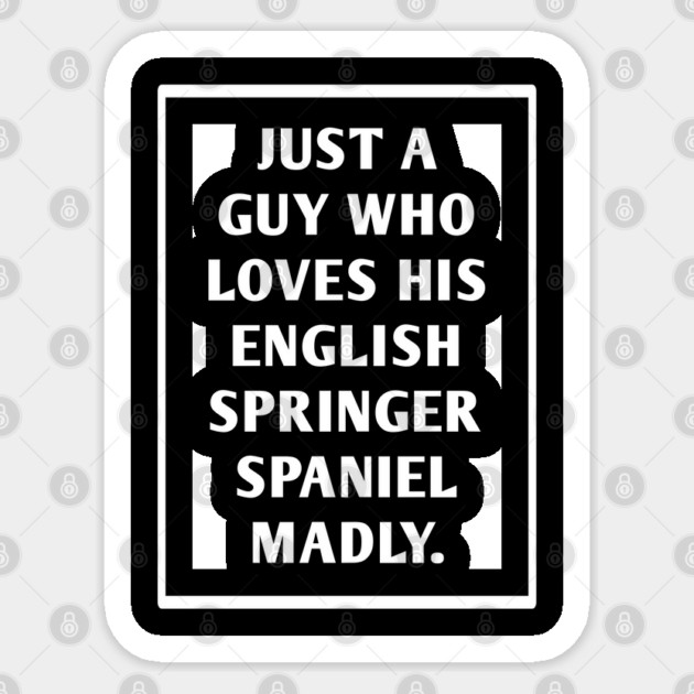 English Springer spaniel Sticker by BlackMeme94