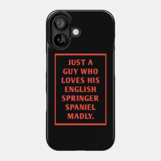 English Springer spaniel Phone Case