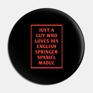 English Springer spaniel Pin