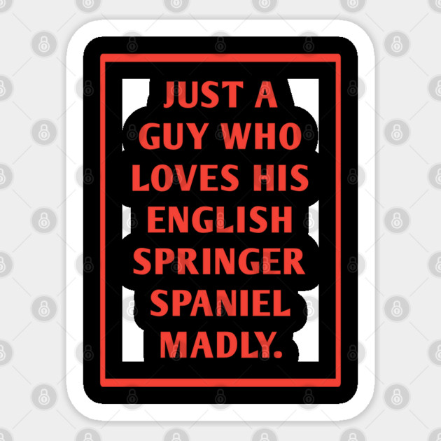 English Springer spaniel Sticker by BlackMeme94