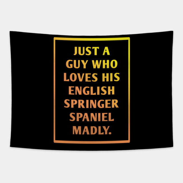 English Springer spaniel Tapestry by BlackMeme94