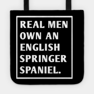 English Springer spaniel Tote
