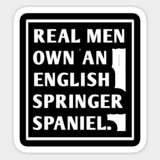 English Springer spaniel Sticker