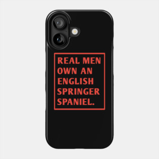 English Springer spaniel Phone Case