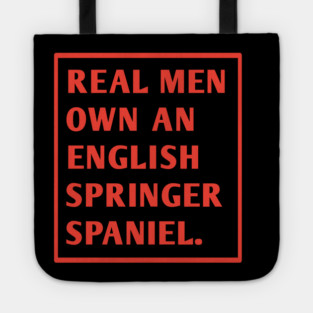 English Springer spaniel Tote