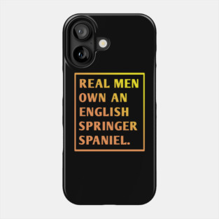 English Springer spaniel Phone Case