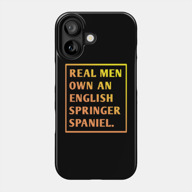 English Springer spaniel Phone Case by BlackMeme94