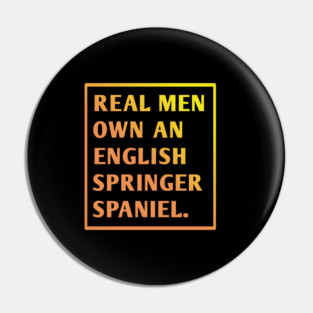 English Springer spaniel Pin