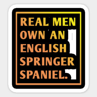 English Springer spaniel Sticker