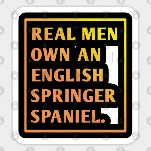 English Springer spaniel Sticker by BlackMeme94