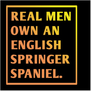 English Springer spaniel Posters and Art