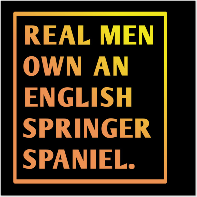 English Springer spaniel Wall Art by BlackMeme94