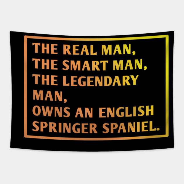 English Springer spaniel Tapestry by BlackMeme94