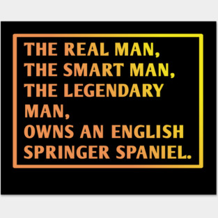 English Springer spaniel Posters and Art