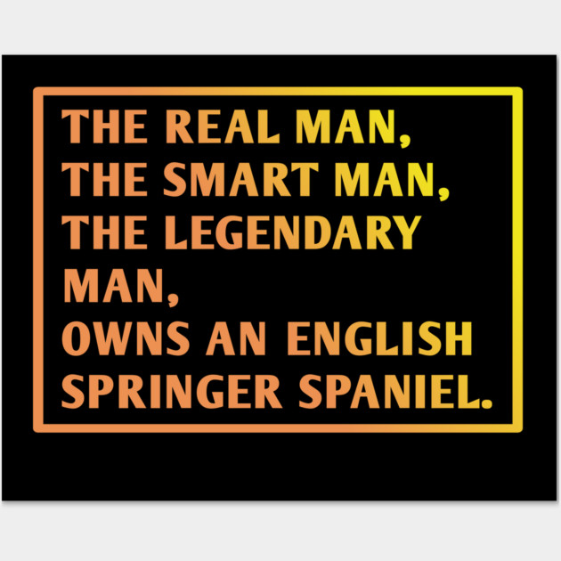 English Springer spaniel Wall Art by BlackMeme94