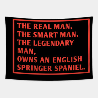 English Springer spaniel Tapestry