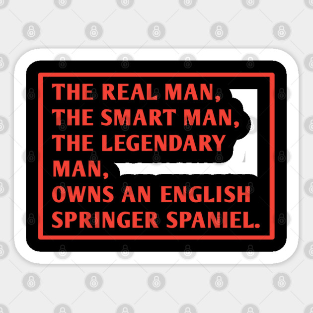 English Springer spaniel Sticker by BlackMeme94