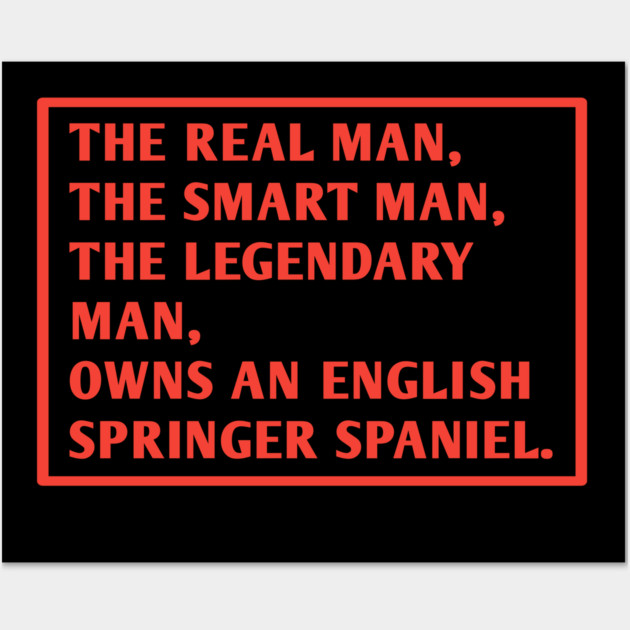 English Springer spaniel Wall Art by BlackMeme94