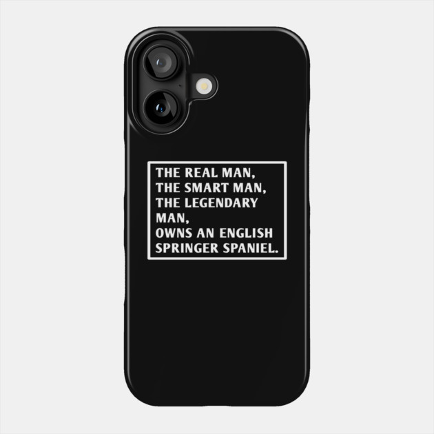 English Springer spaniel Phone Case by BlackMeme94