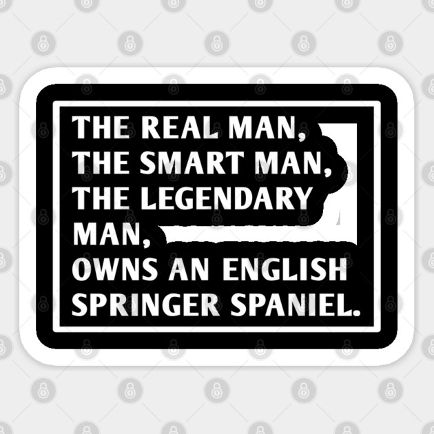 English Springer spaniel Sticker by BlackMeme94