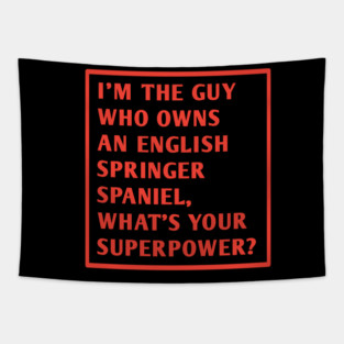 English Springer spaniel Tapestry