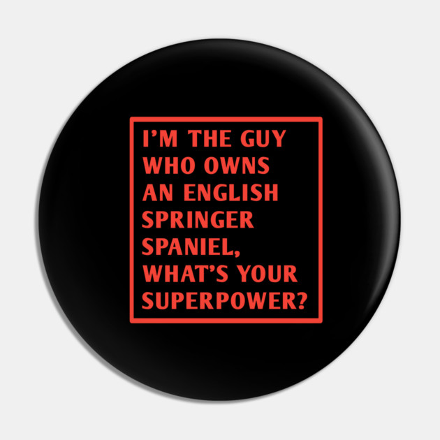 English Springer spaniel Pin by BlackMeme94