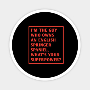 English Springer spaniel Magnet
