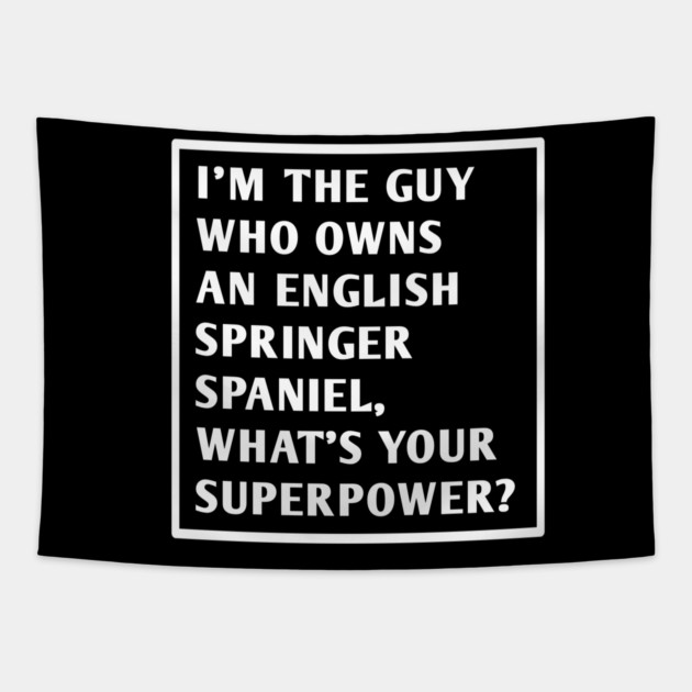 English Springer spaniel Tapestry by BlackMeme94