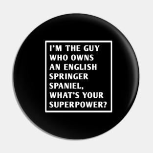English Springer spaniel Pin