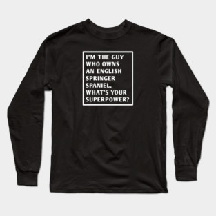 English Springer spaniel Long Sleeve T-Shirt