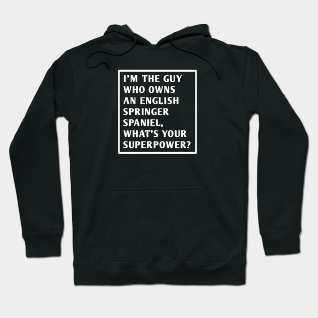English Springer spaniel Hoodie by BlackMeme94