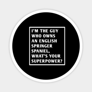 English Springer spaniel Magnet