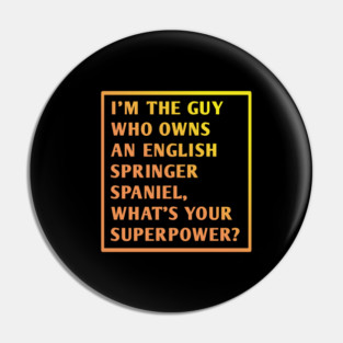 English Springer spaniel Pin