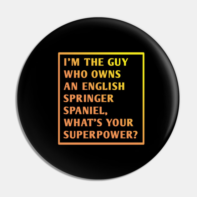 English Springer spaniel Pin by BlackMeme94