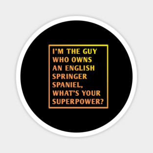 English Springer spaniel Magnet