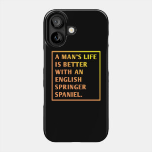 English Springer spaniel Phone Case